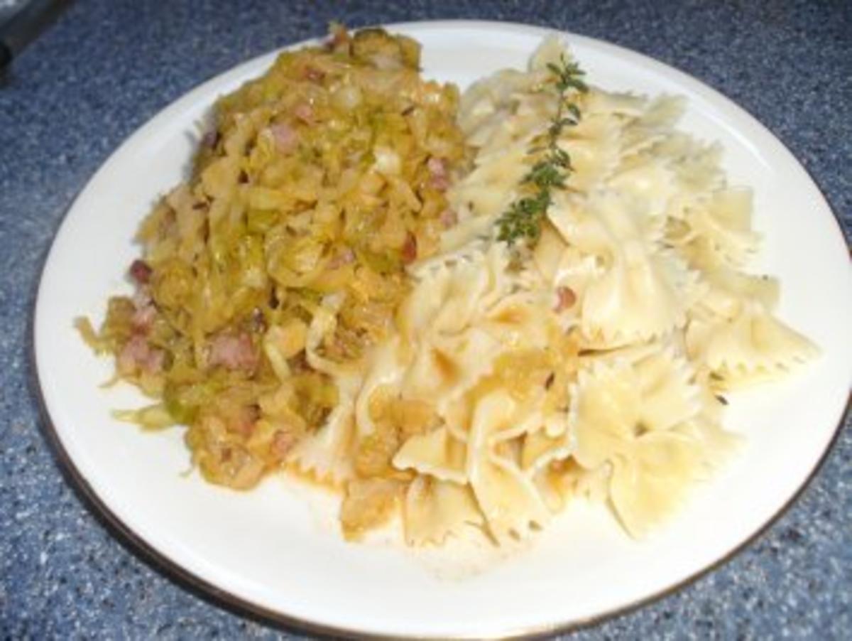 Kraut - Nudeln - Rezept mit Bild - kochbar.de