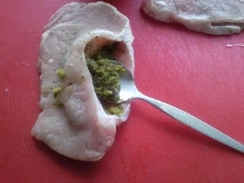 Rezept: Kräuterschnitzel gefüllt Bild Nr. 3 Kräuterschnitzel gefüllt - Rezept - Bild Nr. 3