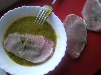 Rezept: Kräuterschnitzel gefüllt Bild Nr. 4 Kräuterschnitzel gefüllt - Rezept - Bild Nr. 4