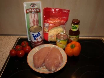 Rezept: Pizza Barbecue Style Bild Nr. 2 Pizza Barbecue Style - Rezept - Bild Nr. 2