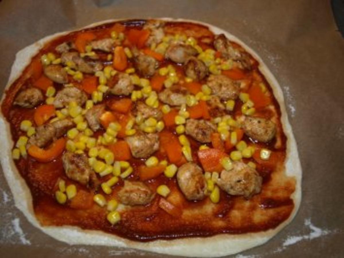 Pizza Barbecue Style - Rezept - Bild Nr. 7