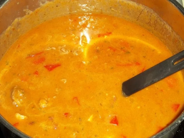 Rezept: boto's Pörkölt mit Schweinefleisch Bild Nr. 2 boto's Pörkölt mit Schweinefleisch - Rezept - Bild Nr. 2