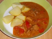 boto's Pörkölt mit Schweinefleisch - Rezept