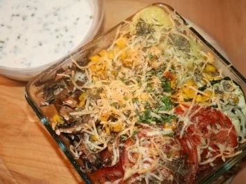 Gemüse-Raclette aus dem Ofen - Rezept