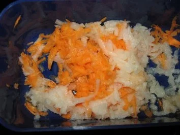 Möhren-Nashi-Birnen-Salat - Rezept