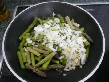 SALAT/SPARGEL:grün,Tomaten,Schlotten - Rezept - Bild Nr. 4