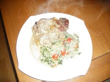 Koteletts mit Pilzsoße - Rezept