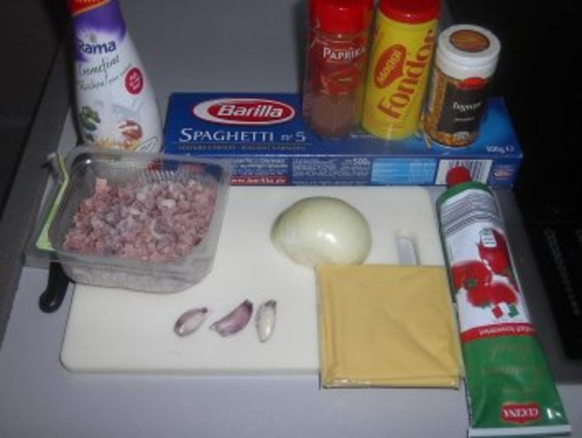 Schinken - Sahne - Spaghetti - Rezept - Bild Nr. 3