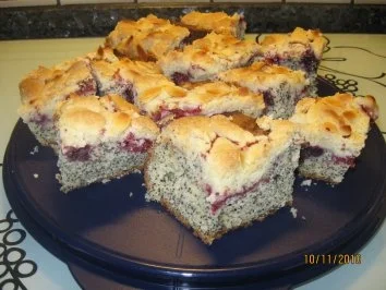 Beeren - Mohn - Kuchen - Rezept