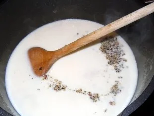 Rezept: Hähnchenbrust mit pfeffriger Limettensauce und Spätzle Bild Nr. 4 Hähnchenbrust mit pfeffriger Limettensauce und Spätzle - Rezept - Bild Nr. 4