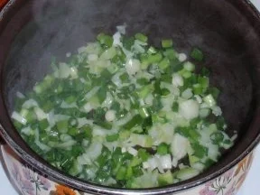 Rezept: Karotten-Gemüse-Eintopf mit gebratenen Würstchenwürfel Bild Nr. 3 Karotten-Gemüse-Eintopf mit gebratenen Würstchenwürfel - Rezept - Bild Nr. 3