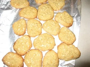 Weihnachtsplätzchen- Exklusive Nussscheibchen - Rezept