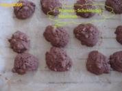 Weihnachtsplätzchen-Walnuss-Schokoladen-Häufchen - Rezept