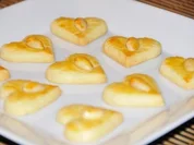 Weihnachtsplätzchen - Zarte Mandelherzen - Rezept