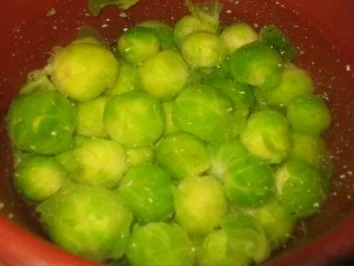 Beilage: Gebratener Rosenkohl - Rezept - Bild Nr. 2