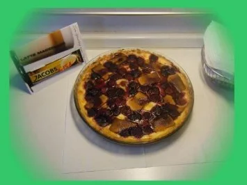 Marzipan-Himbeer-Torte - Rezept