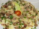 Hackbraten-Fleckerlpfanne - Rezept