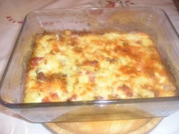 Gebackene Schinkenfleckerl - Rezept - Bild Nr. 4