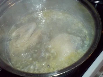 Porree-Hühnchen-Suppe - Rezept - Bild Nr. 7