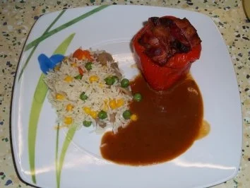 Rezept: boto's Gefüllte Paprikaschoten boto's Gefüllte Paprikaschoten - Rezept