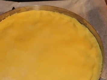 Rezept: Apfelkuchen mit Bienenstichbelag Bild Nr. 3 Apfelkuchen mit Bienenstichbelag - Rezept - Bild Nr. 3