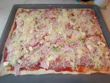 Rezept: Pizza-Teig Bild Nr. 2 Pizza-Teig - Rezept - Bild Nr. 2