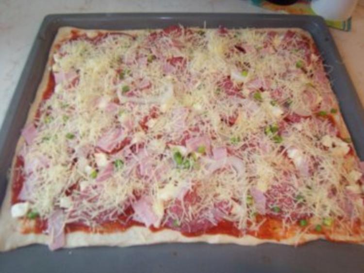 PizzaTeig Rezept mit Bild kochbar.de