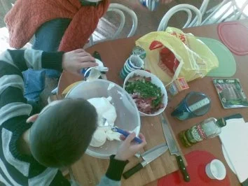 Rezept: Minipizzen Bild Nr. 5 Minipizzen - Rezept - Bild Nr. 5