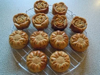 Rezept: Maroni - Blumentörtchen Bild Nr. 6 Maroni - Blumentörtchen - Rezept - Bild Nr. 6