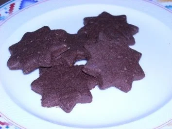 Weihnachten - Schoko-Gewürz-Sterne - Rezept - Bild Nr. 4