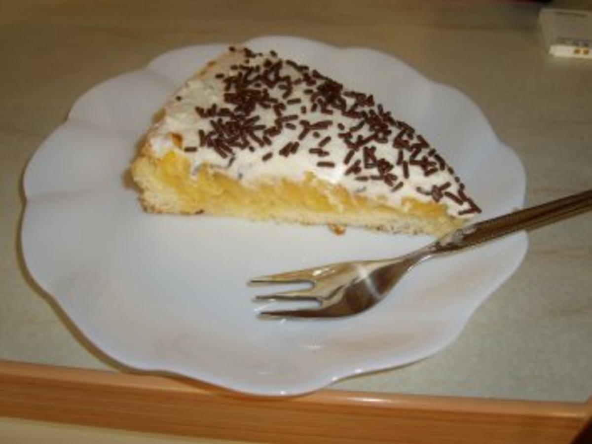 Apfel Sahne Torte - schnell &amp; einfach - 101 kcal/100g