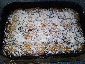 Rezept: Apfelschnitten mit Cranberries Apfelschnitten mit Cranberries - Rezept