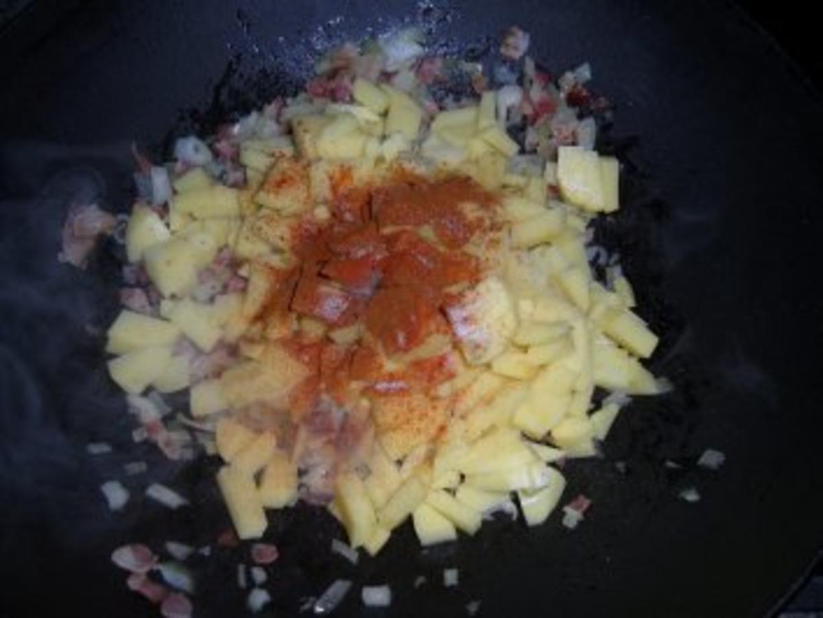 Pikantes Kartoffelgulasch - Rezept - Bild Nr. 4