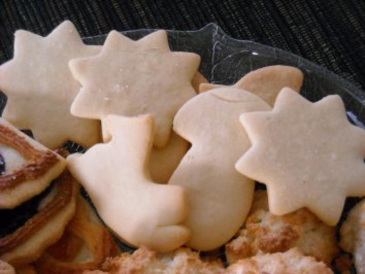 Bilder für Weihnachten - Butterplätzchen - Rezept