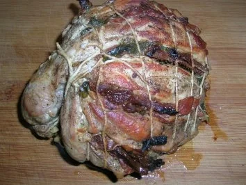 Rezept: Fächerbraten mit Parmaschinken und Tomaten an Safranrisotto Bild Nr. 12 Fächerbraten mit Parmaschinken und Tomaten an Safranrisotto - Rezept - Bild Nr. 12