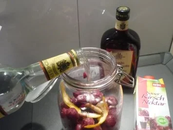 Rezept: Kirsch - Aufgesetzter Bild Nr. 4 Kirsch - Aufgesetzter - Rezept - Bild Nr. 4