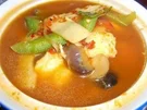 Tom Yam Goong			(scharfe Garnelensuppe) - Rezept