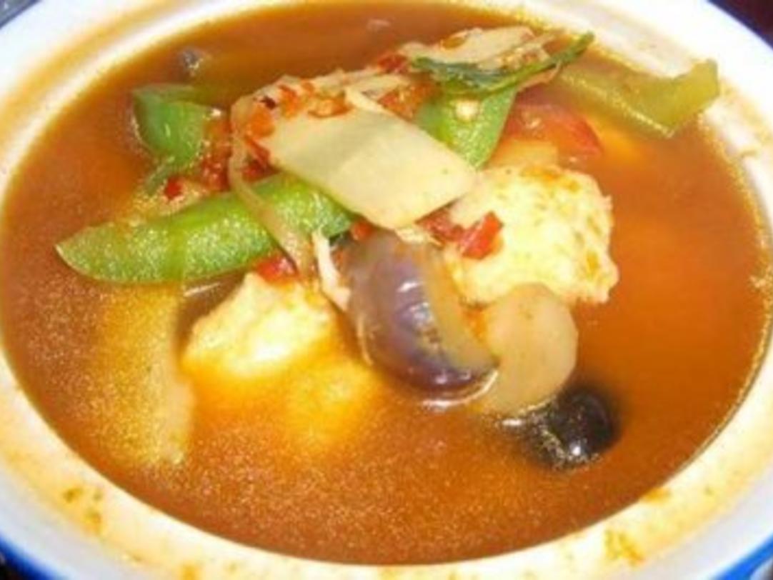 Tom Yam Goong scharfe Garnelensuppe - schnell - von pasta-michele