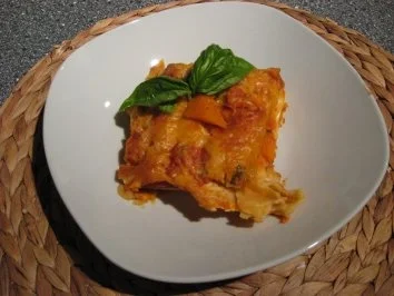 Rezept: Kürbislasagne Kürbislasagne - Rezept