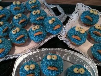Krümmelmonster Muffins - Rezept - Bild Nr. 2