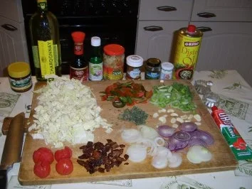 Pfefferhackbällchen an Wokgemüse - Rezept - Bild Nr. 3