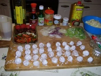 Pfefferhackbällchen an Wokgemüse - Rezept - Bild Nr. 6