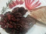 Putenleber mit Paprika - Rezept