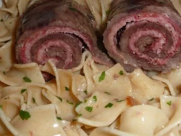 Rezept: Rinderrouladen mal Anders ..... Bild Nr. 2 Rinderrouladen mal Anders ..... - Rezept - Bild Nr. 2