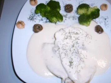 Tilapia mit Meerrettichsauce - Rezept