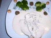 Tilapia mit Meerrettichsauce - Rezept
