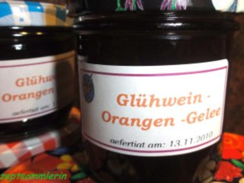 M+G: GLÜHWEIN-ORANGEN-GELEE - Rezept mit Bild - kochbar.de