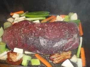 Rezept: Schaufelbraten nach Burgunder Art Bild Nr. 4 Schaufelbraten nach Burgunder Art - Rezept - Bild Nr. 4