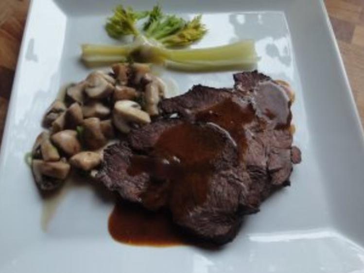 Schaufelbraten nach Burgunder Art - einfach - 58 kcal/100g