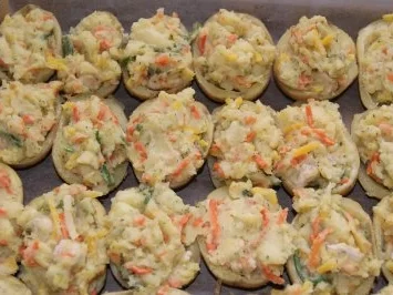 Ofenkartoffeln mit Sauerrahmdip - MEGAKÖSTLICH - Rezept - Bild Nr. 4